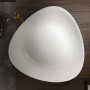 Овальная ванна из искусственного камня Riho Oviedo 160x160 белая BS5000500000000 Овальная ванна из искусственного камня Riho Oviedo 160x160 белая BS5000500000000