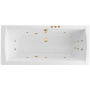 Ванна EXCELLENT Aquaria Lux 180x80 "SMART" (золото) Ванна EXCELLENT Aquaria Lux 180x80 "SMART" (золото)