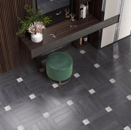 Керамогранит SG400700N Вяз серый темный 9,9*40,2*8 (28шт/1,11м2), м2