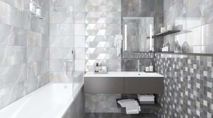 Керамогранит Laparet Shade темно-серый 60х60 (4шт_1,44м2), м2