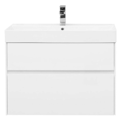 Тумба с раковиной Aquanet Бруклин 85 белый