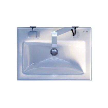 M85AWCC0652WG64 X-Joy, Раковина мебельная, керамическая, 65 см, встроенная, цвет: Белый, глянец M85AWCC0652WG64 X-Joy, Раковина мебельная, керамическая, 65 см, встроенная, цвет: Белый, глянец