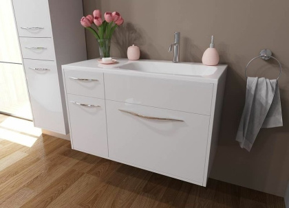 Комплект мебели Barcelona 900х450 правосторонний подвесной 2 ящика 1 дверь (ШхГхВ) 898х446х607 Комплект мебели Barcelona 900х450 правосторонний подвесной 2 ящика 1 дверь (ШхГхВ) 898х446х607