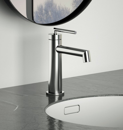 ACQUA Смеситель для раковины без донного клапана, черный ACQUA-LVM-NERO ACQUA Смеситель для раковины без донного клапана, черный ACQUA-LVM-NERO
