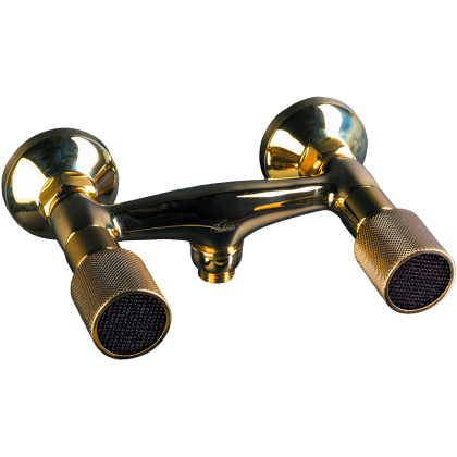 Смеситель для душа ROYAL CRYSTAL black, золото_Комплект Смеситель для душа ROYAL CRYSTAL black, золото_Комплект