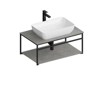 Металлическая структура PLAZA Next подвесная 80, черная матовая PL.N.80.02\BLK.M