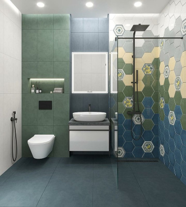 Декор Флорентина 1 глянцевый 20x23,1x0,69