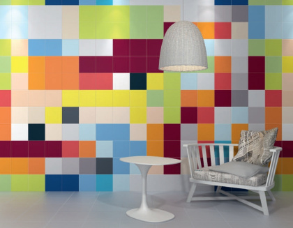 Плитка настенная 5111 Калейдоскоп зелёный 20*20*6,9 (26шт/1,04м2), м2 Плитка настенная 5111 Калейдоскоп зелёный 20*20*6,9 (26шт/1,04м2), м2