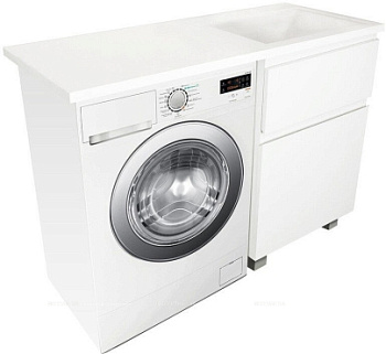 Комплект мебели Dallas Luxe 1000х482 правосторонний напольный 2 ящика (ШхГхВ) 358х476х860 Комплект мебели Dallas Luxe 1000х482 правосторонний напольный 2 ящика (ШхГхВ) 358х476х860