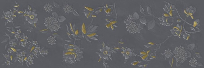 Декор K1440UL820010 Jardin Grey Gold PVD Matt. Rec. 40x120