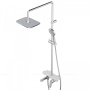 977720000_xxx Origin Bit, душ. система со смесителем-полкой: верх. душ 260*190, ручн. душ 120, 5 реж