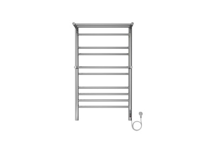 Полотенцесушитель электрический Aquatek (Акватек) Альфа П10 500х900 мм, с полкой, подключение скрытое к сети электропитания / электропровод с вилкой, с терморегулятором и таймером quick touch, нержавеющая сталь AISI 201, гарантия 5 лет Полотенцесушитель электрический Aquatek (Акватек) Альфа П10 500х900 мм, с полкой, подключение скрытое к сети электропитания / электропровод с вилкой, с терморегулятором и таймером quick touch, нержавеющая сталь AISI 201, гарантия 5 лет