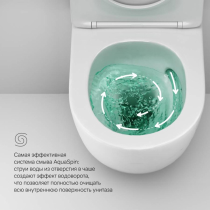 C801900SC Like подвесной унитаз AquaSpin с сид м/лифт C801900SC Like подвесной унитаз AquaSpin с сид м/лифт
