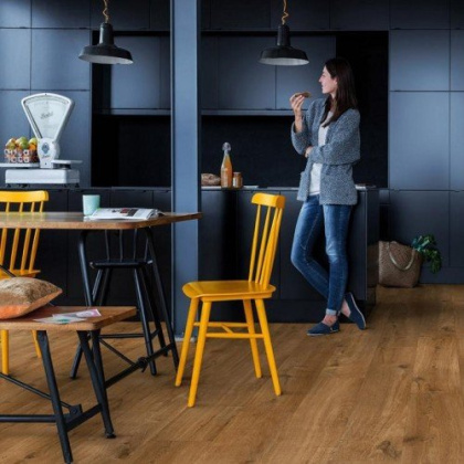 Виниловый ламинат Quick-Step Дуб хлопковый натуральный PUCL40104 (7шт/2,22м2) 1510*210*4,5, м2