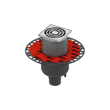 Трап дренажный TECEdrainpoint S 130, с универсальным фланцем Seal System