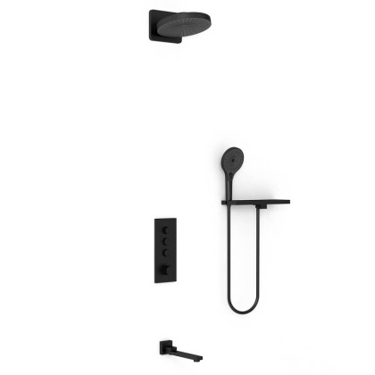 Душевой комплект VSFW-433TI1RMB встраиваемый, черный Душевой комплект VSFW-433TI1RMB встраиваемый, черный