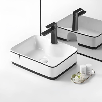 Умывальник накладной, прямоугольный Point Аврора 47, PN43103WB Умывальник накладной, прямоугольный Point Аврора 47, PN43103WB