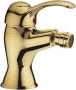 LIRA-C-BS1-03 Смеситель на биде с донным клапаном, золото