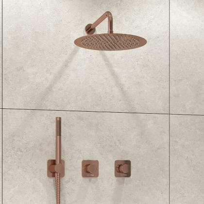 A8851.309.338.330.290.292.291 Встраиваемый комплект для душа с верхней душевой насадкой и лейкой A8851.309.338.330.290.292.291 Встраиваемый комплект для душа с верхней душевой насадкой и лейкой