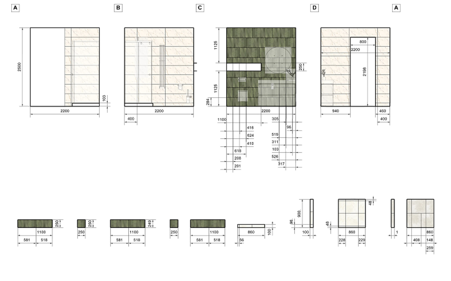 Дизайн проект с 3D панорамой |  бесплатная отрисовка