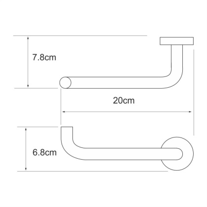 Rhein K-6296 Держатель туалетной бумаги Rhein K-6296 Держатель туалетной бумаги