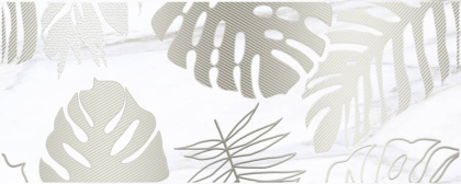 Декор-2 Elegance белый 20х50, шт