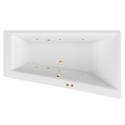 Ванна EXCELLENT Sfera Slim 170x100 (правая) "SOFT" (золото) Ванна EXCELLENT Sfera Slim 170x100 (правая) "SOFT" (золото)