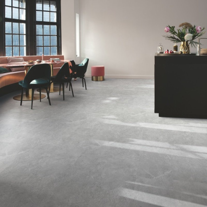 Виниловый ламинат Quick Step SPC Volcano VSPC 20251 Мрамор Светло-серый Виниловый ламинат Quick Step SPC Volcano VSPC 20251 Мрамор Светло-серый