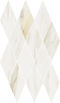 Мозаика 620110000204 Стелларис Каррара Айвори (48см*28см*9мм) (6шт/0,51м2) Диамонд, шт