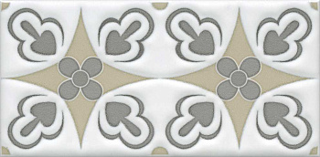 Декор STG\A620\16000 Клемансо орнамент 7,4*15 (1уп/40шт), шт Декор STG\A620\16000 Клемансо орнамент 7,4*15 (1уп/40шт), шт