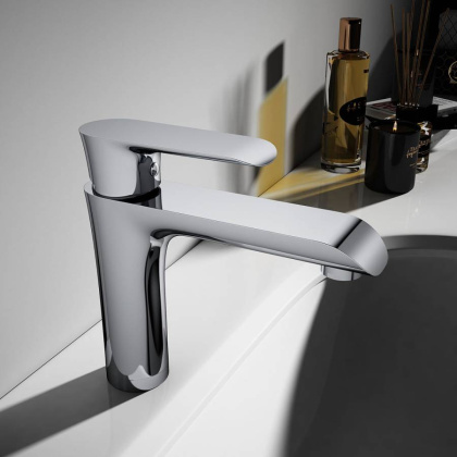 Смеситель для раковины Esse VBF-1E1CH однорычажный, хром Смеситель для раковины Esse VBF-1E1CH однорычажный, хром