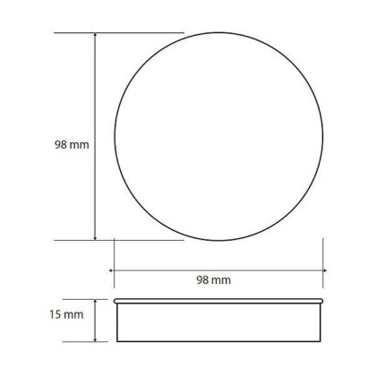Мыльница Bemeta 139108342 Хром
