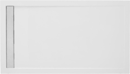 Душевой поддон Aquanet Stone Lite GB1480S + SY-D06 140x80 с Душевой поддон Aquanet Stone Lite GB1480S + SY-D06 140x80 с