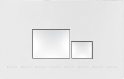 Кнопка смыва BB072BL, белая глянцевая