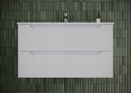 Тумба подвесная SANCOS Norma 2.0 1190х450х500, c двумя ящиками оснащенными доводчиками, белый глянец , арт. NR2.120-1W Тумба подвесная SANCOS Norma 2.0 1190х450х500, c двумя ящиками оснащенными доводчиками, белый глянец , арт. NR2.120-1W