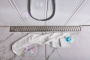 Душевой лоток 35 см Creto Snake CRE-350 SN-P с решеткой, хром Душевой лоток 35 см Creto Snake CRE-350 SN-P с решеткой, хром