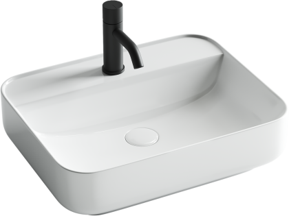 Умывальник чаша накладная прямоугольная Element 500*400*140мм