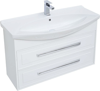 Тумба под раковину Aquanet Остин 105 белый (под раковину Стиль) Тумба под раковину Aquanet Остин 105 белый (под раковину Стиль)
