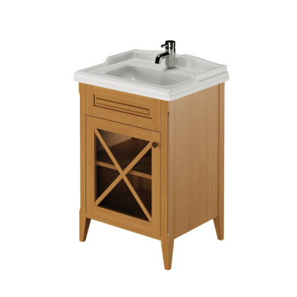 Тумба под раковину Creto Vetra 60, цвет орех