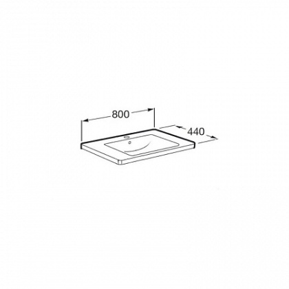 Раковина Roca Gap Unik 80 Раковина Roca Gap Unik 80