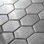 Керамическая мозаика, Hexagon Small Marble Grey Matt 51x59, Geometry