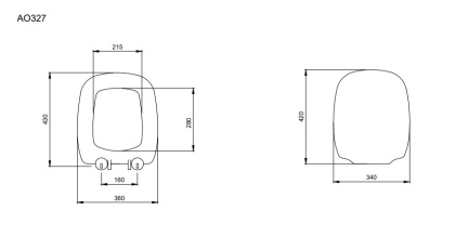 Крышка-сиденье для унитаза Bocchi Fenice A0327-011 кашемир, шт Крышка-сиденье для унитаза Bocchi Fenice A0327-011 кашемир, шт