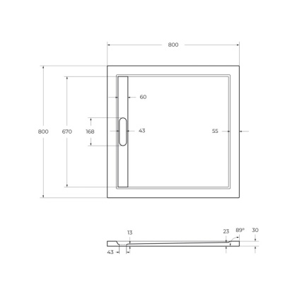 TRAY-LEGS-AS-06 Комплект ножек для поддона из искусственного мрамора, типа A-80 TRAY-LEGS-AS-06 Комплект ножек для поддона из искусственного мрамора, типа A-80