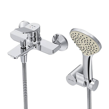 Смеситель Для ванны и душа c душевым набором F85A15000 X-Joy