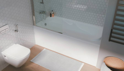 Акриловая ванна 1Marka Elegance 120х70 01эл1270 Акриловая ванна 1Marka Elegance 120х70 01эл1270