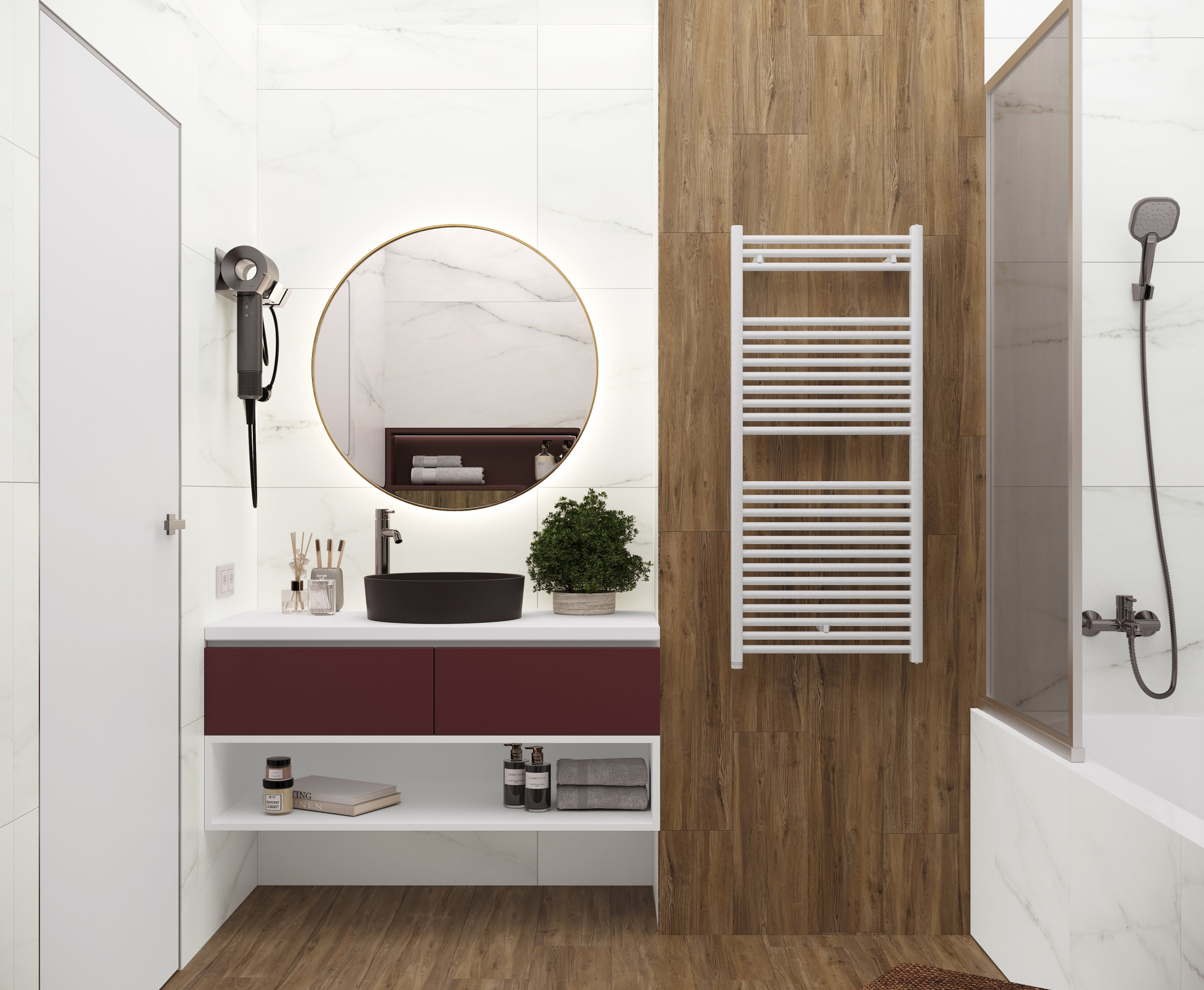 Voyage Blanco Керамогранит белый SG50002320R 60х119,5 матовый