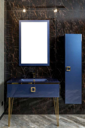 Консоль LUCIDO 80 см Насыщенный синий 305000 770-080-BL Boheme Консоль LUCIDO 80 см Насыщенный синий 305000 770-080-BL Boheme