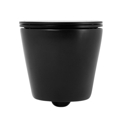 COLORATO Сиденье дюропласт, soft close, металлическое крепление, чёрное матовое, BB062SC-MB COLORATO Сиденье дюропласт, soft close, металлическое крепление, чёрное матовое, BB062SC-MB