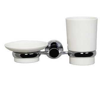 K-28226 Держатель стакана и мыльницы K-28226 Держатель стакана и мыльницы