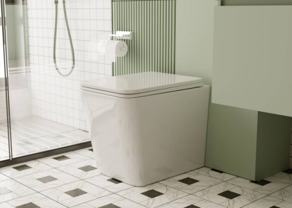 Приставной унитаз Abber Rechteck AC1211 с микролифтом